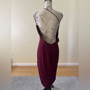 Katie May Bananas Dress Burgundy